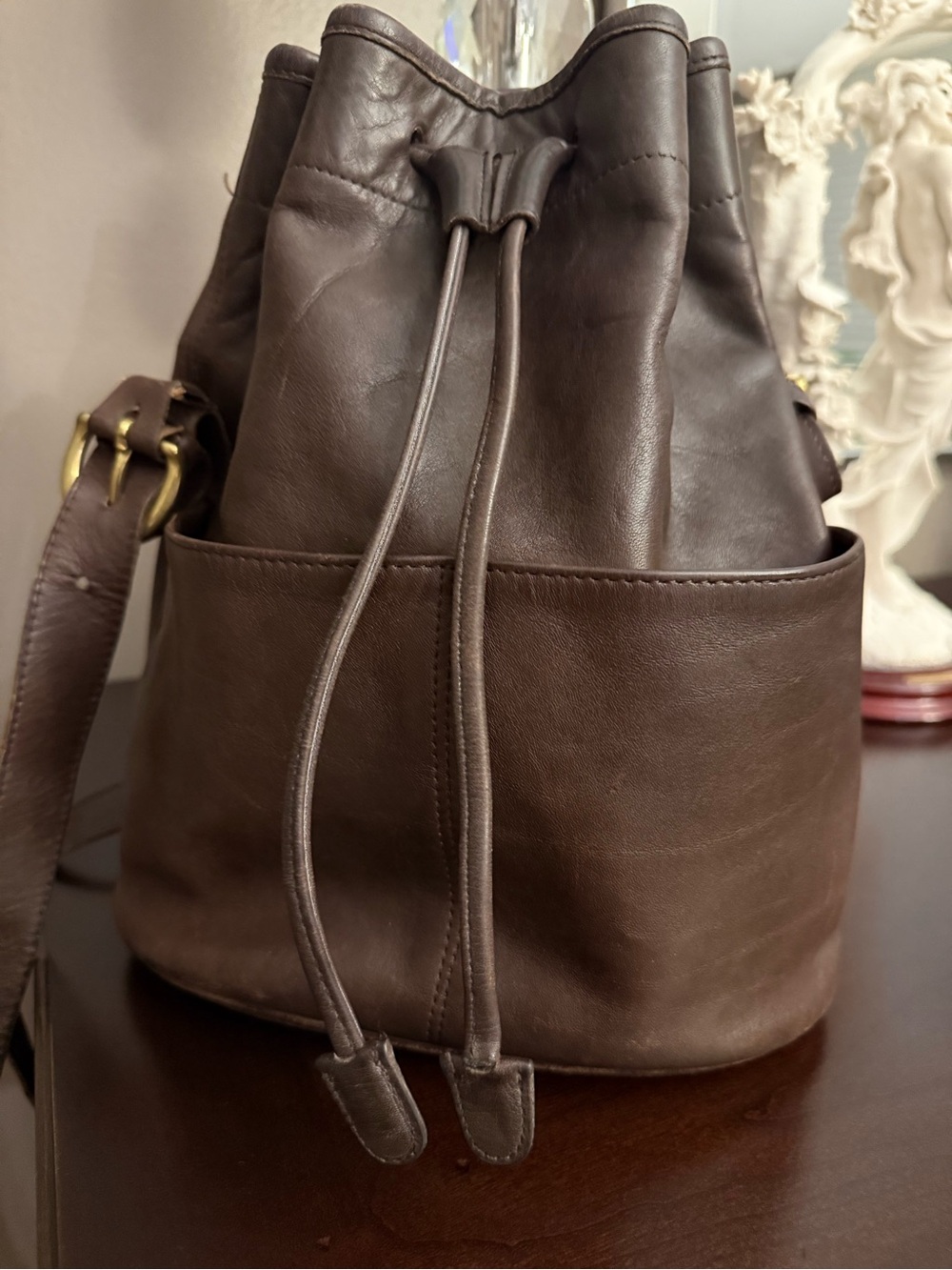 🤎Vintage Coach Thompson Drawstring Bucket Bag (Style 4151)🤎